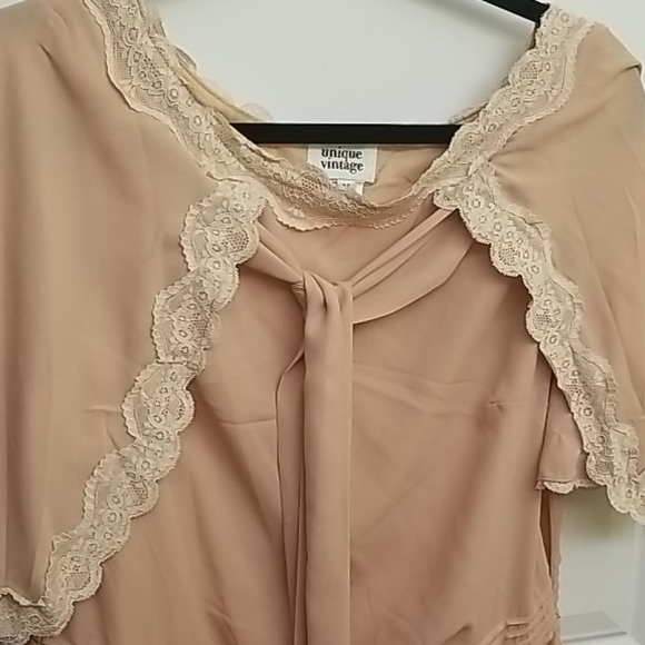 New without tags. Unique Vintage 1920s replica dress. - Picture 4 of 4